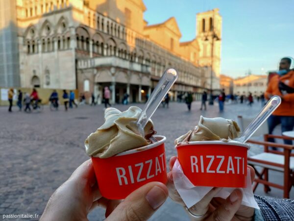 Glace à Ferrare