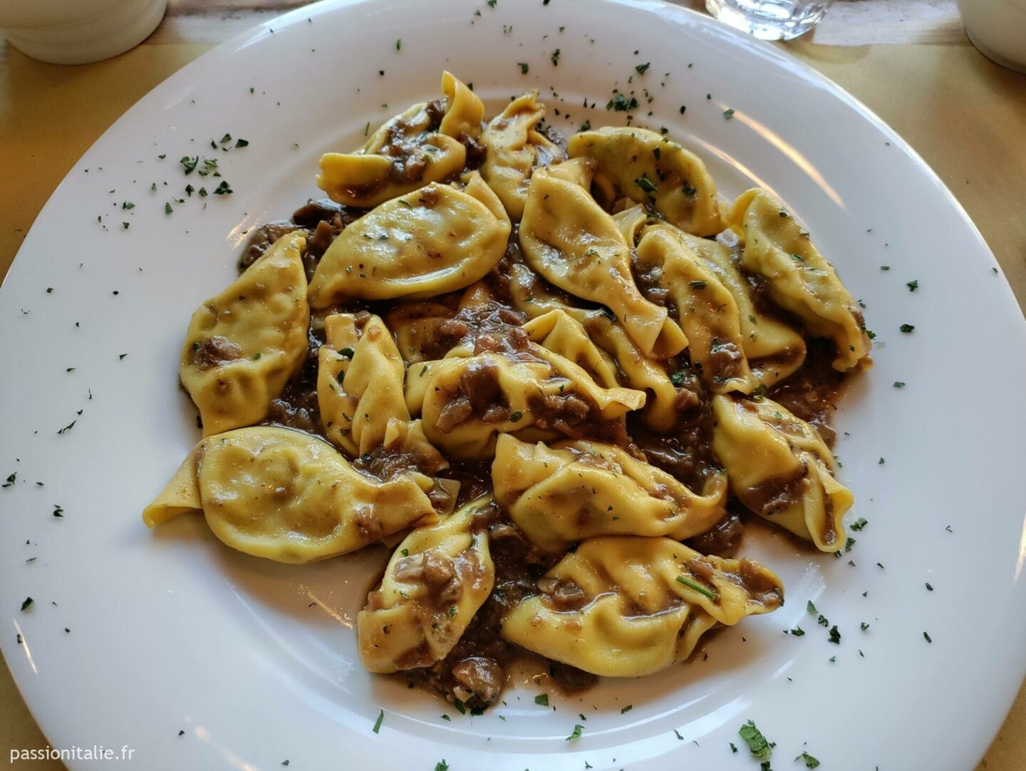 Tortelli aux cèpes