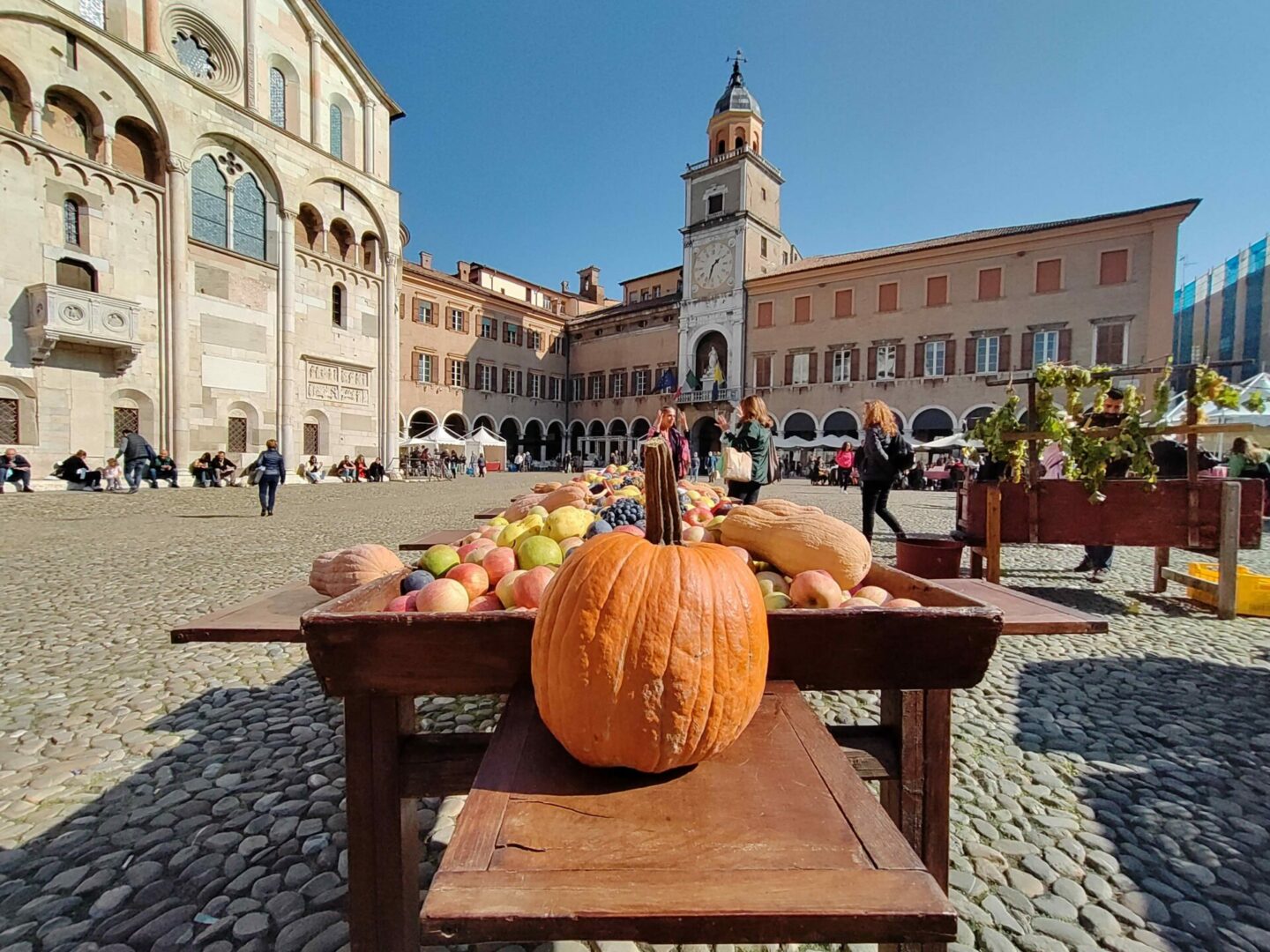 Piazza Grande à Modène